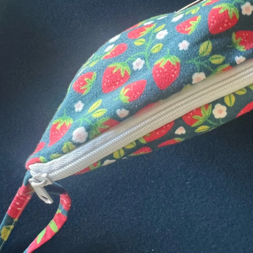 C&C California Floral and Strawberry reversible beach towel &travel bag(see pic)
